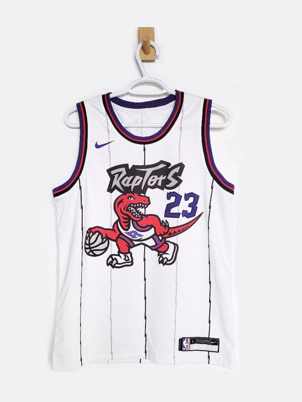 Toronto Raptors #23 Fred Van Vleet Basketball Jersey - Large